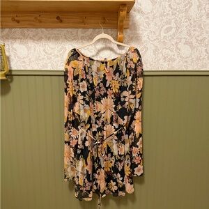 Floral Long Sleeve Dress